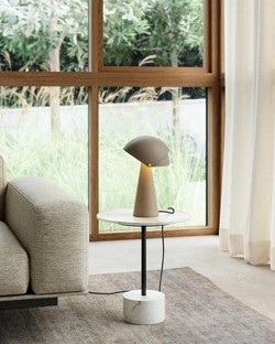 Align lampa stołowa, brązowa